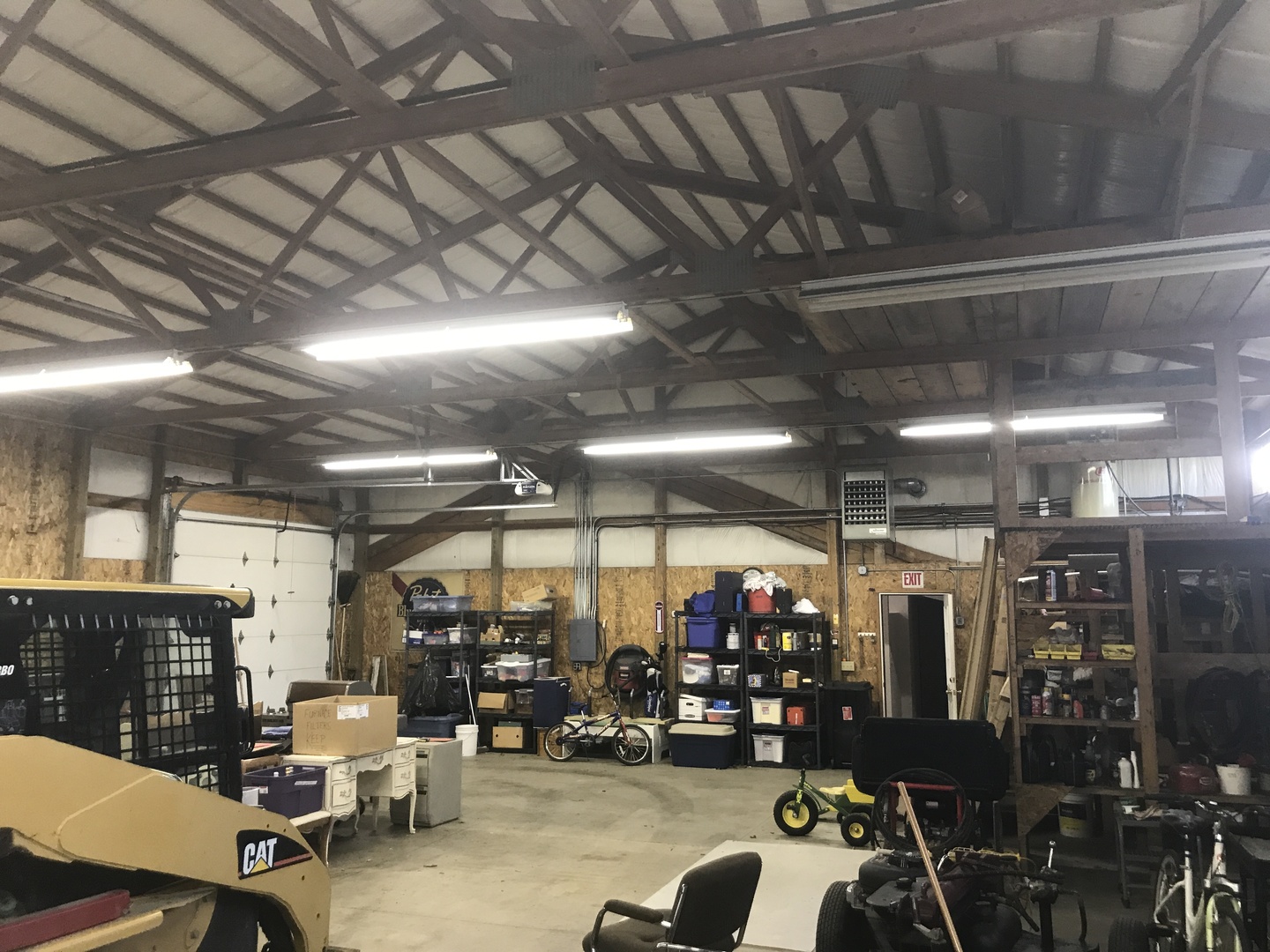 18802 West Manhattan Road Elwood, IL 60421 - Photo 27 of 38 a view of a room with gym equipment