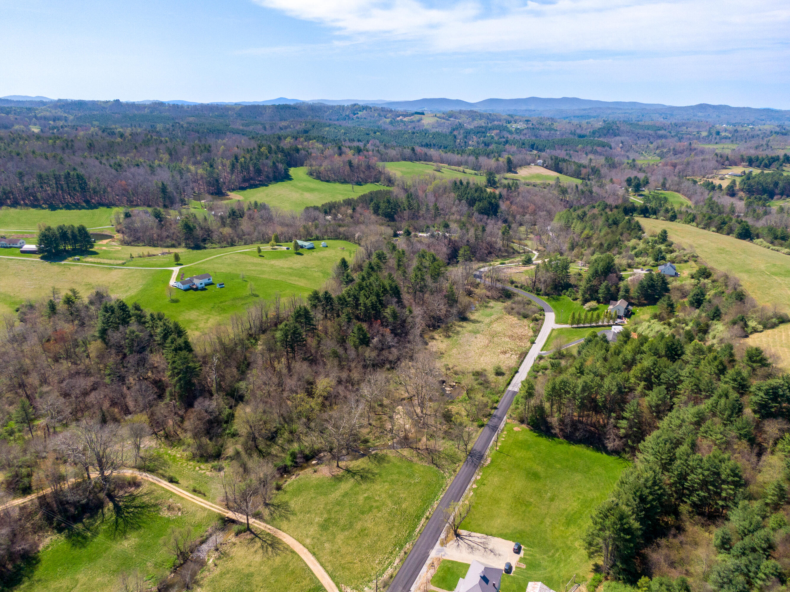 4610 Brush Creek Road Riner, VA 24149 - Photo 7 of 24 an aerial view of a golf course with parking space