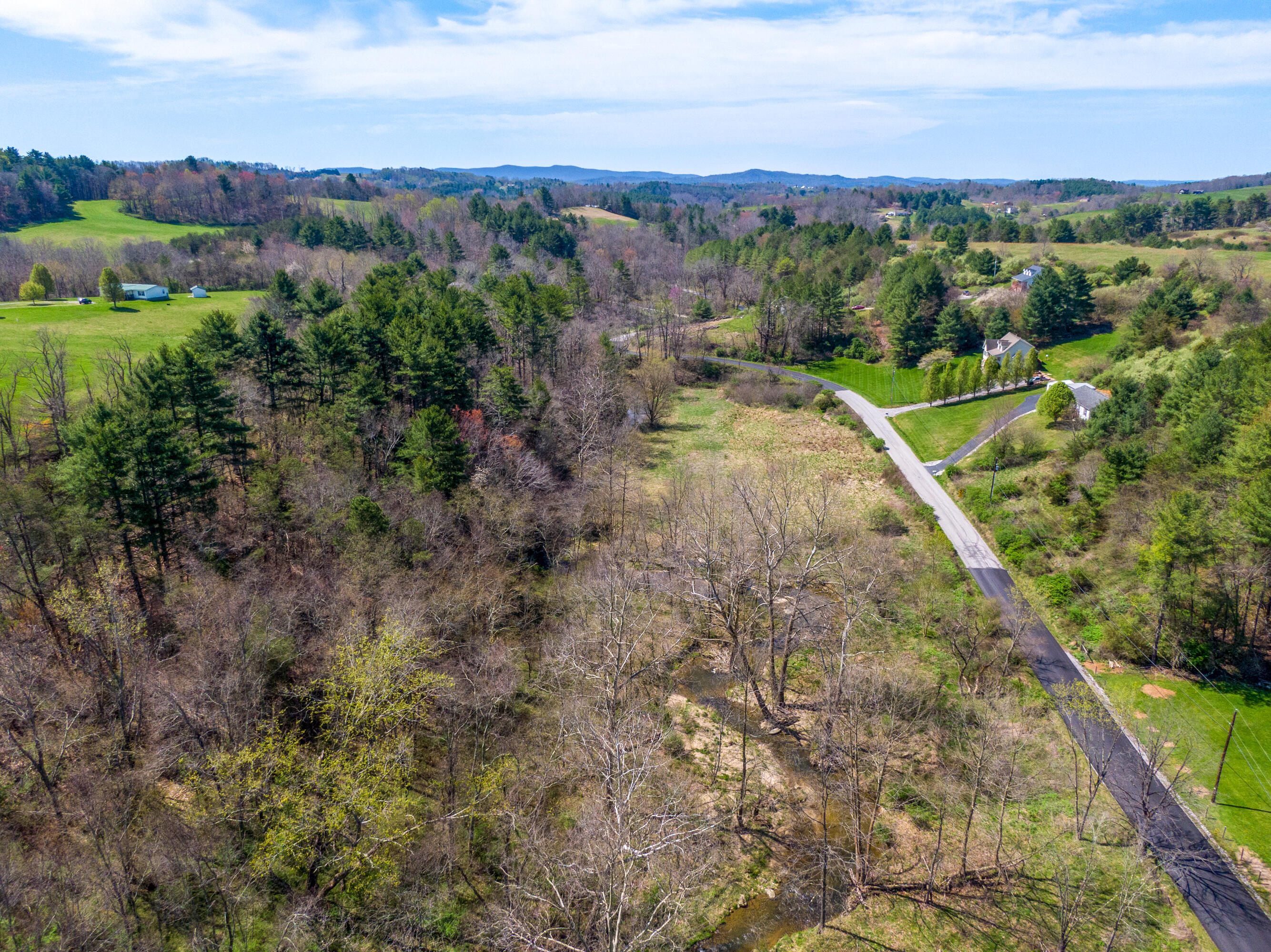 4610 Brush Creek Road Riner, VA 24149 - Photo 9 of 24 an aerial view of a house with a yard