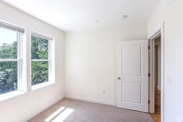 a view of empty room with window
