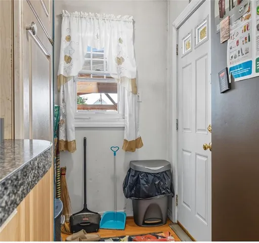 a room with furniture and window