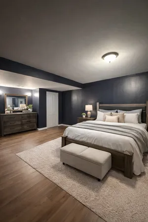 a bathroom with a toilet a sink and a mirror