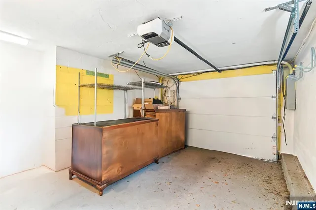 a room with storage and utility