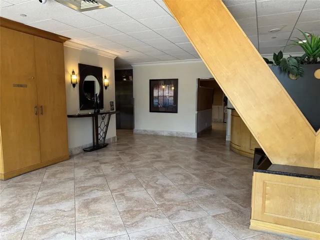 a living room filled with furniture