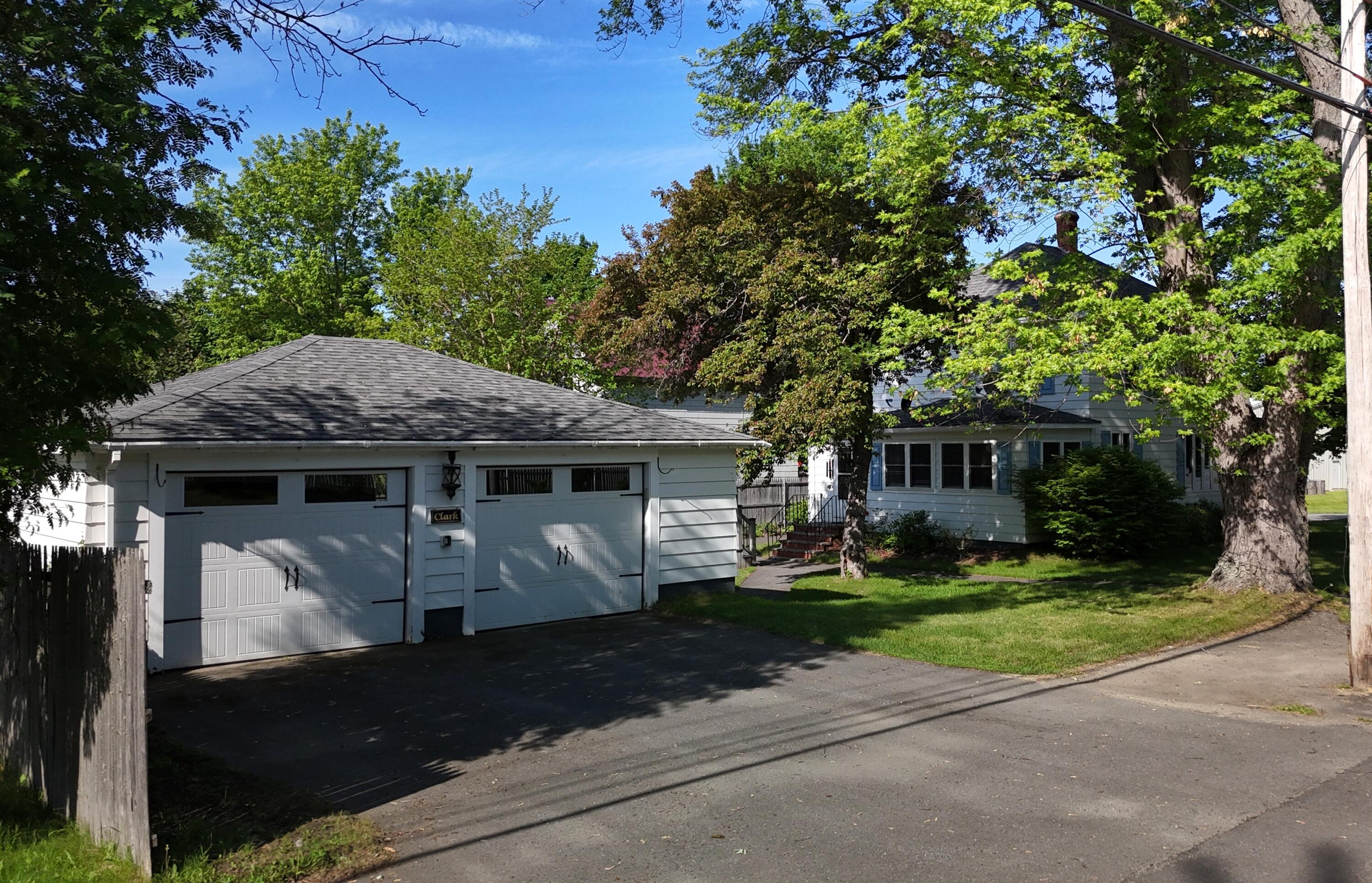 5 Cone Street East Millinocket, ME 04430 - Photo 6 of 37 Garage and house street view
