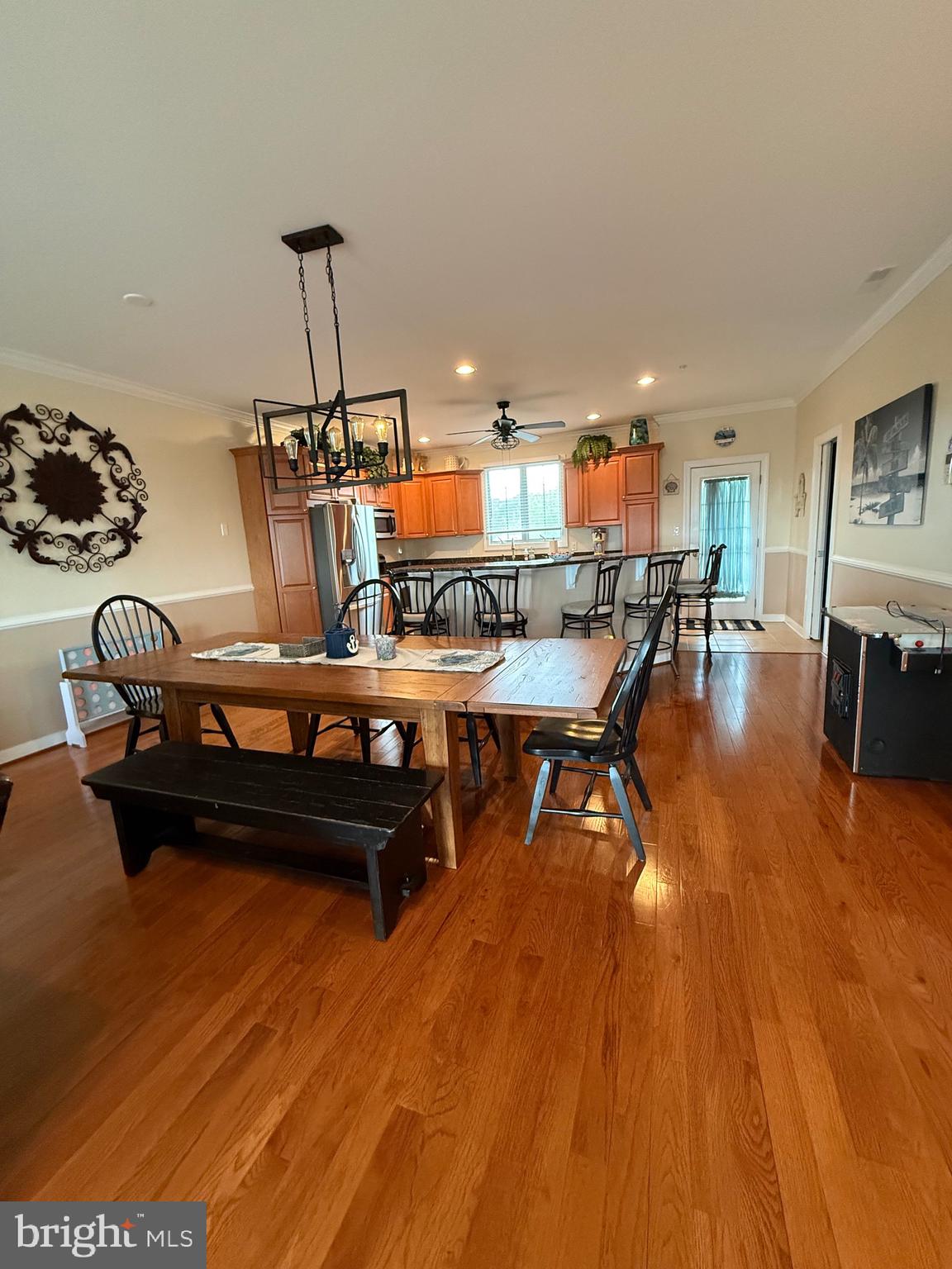 9823 Golf Course Road, Unit 20 Ocean City, MD 21842 - Photo 26 of 61 Dining area overlooking kitchen and exit to porch