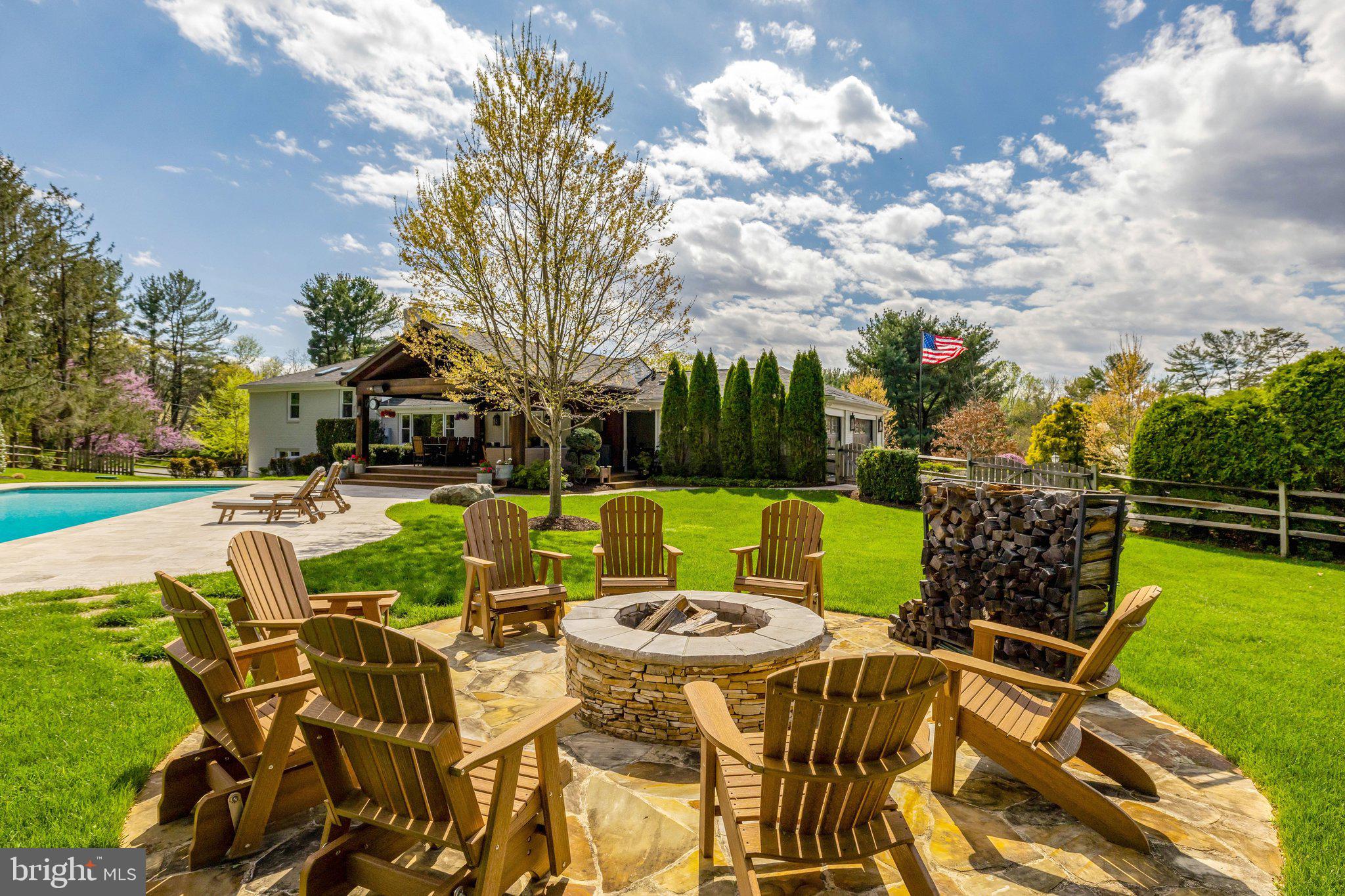 2114 Galloping Way Vienna, VA 22181 - Photo 75 of 89 Patio with Firepit 2019