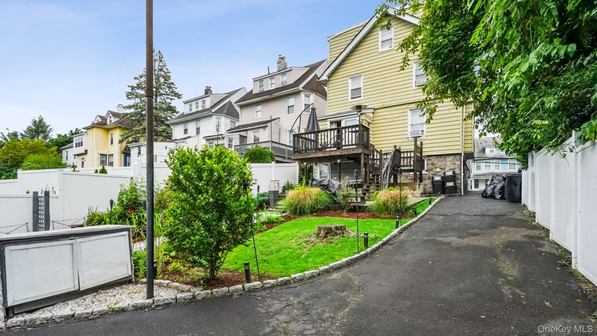 22 Mt Joy Place New Rochelle, NY 10801 - Photo 34 of 38 driveway can fit 6-7 cars
