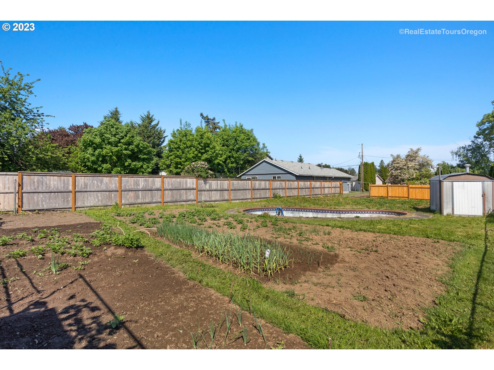 330 Harrison Street Fairview, OR 97024 - Photo 14 of 20 a view of a yard with an trees