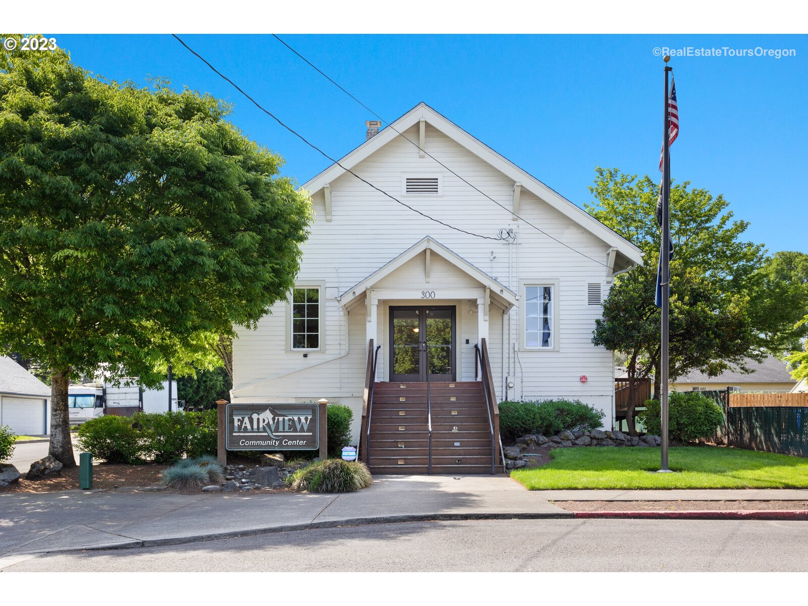 330 Harrison Street Fairview, OR 97024 - Photo 19 of 20 a front view of a house with a yard