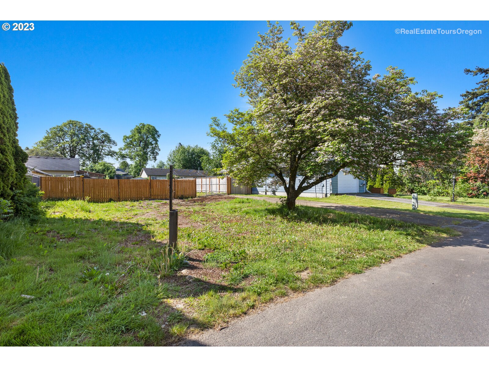330 Harrison Street Fairview, OR 97024 - Photo 3 of 20 a view of a yard with a tree
