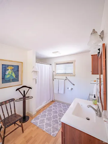 a bathroom with a sink and a bathtub