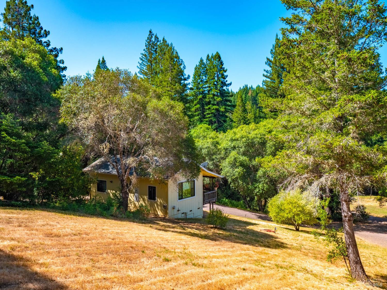 2151 Highway 128 Philo, CA 95466 - Photo 50 of 55 a view of a house with a yard
