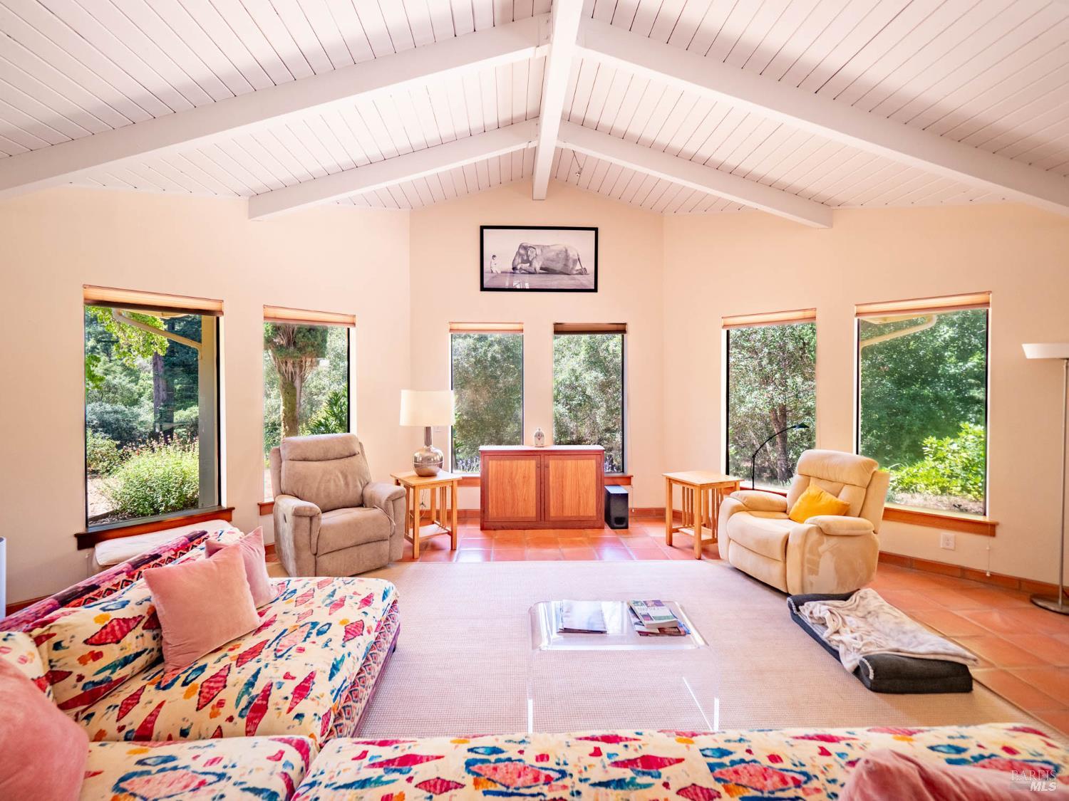 2151 Highway 128 Philo, CA 95466 - Photo 5 of 55 a bedroom with furniture and a large window