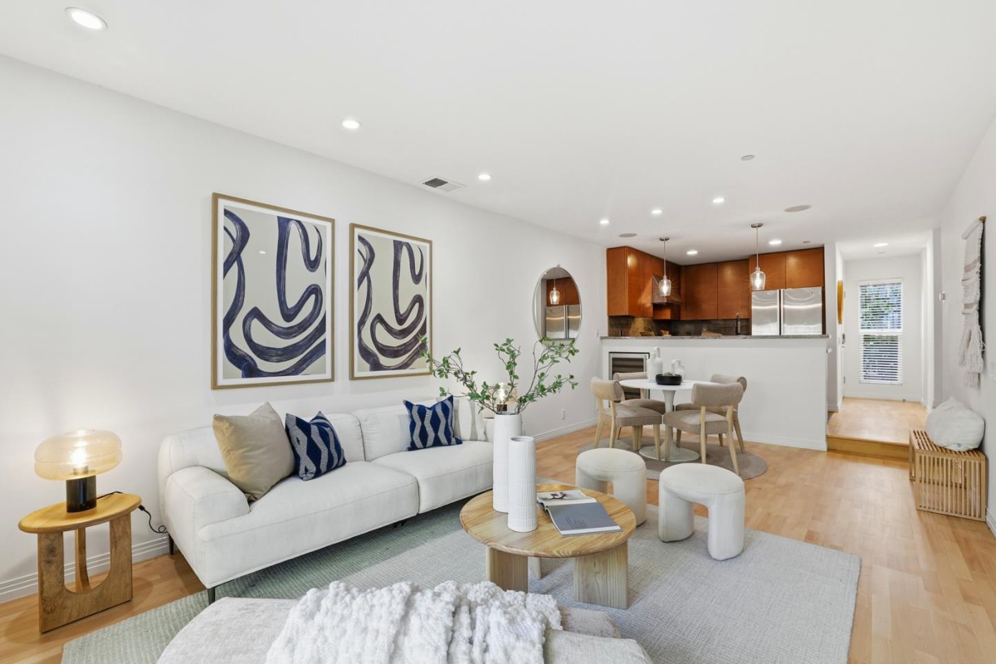 1835 Palm View Place, Unit 105 Santa Clara, CA 95050 - Photo 1 of 49 a living room with furniture and a wooden floor