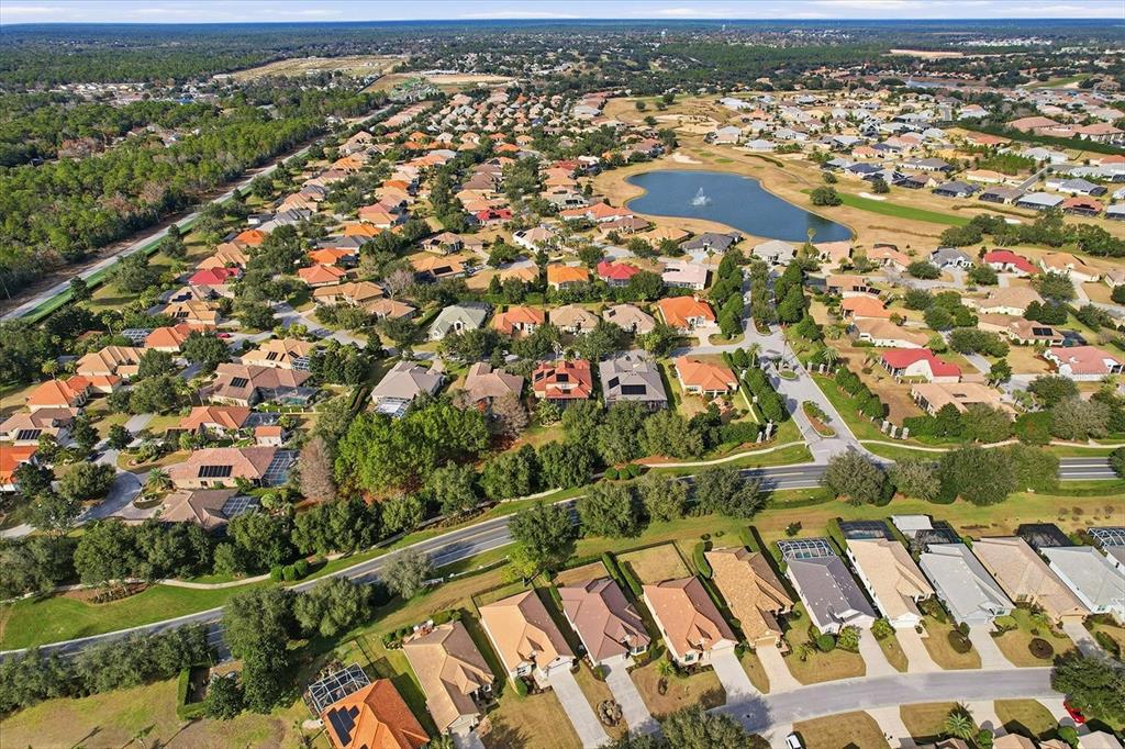 1416 North Ridge Meadow Path Hernando, FL 34442 - Photo 67 of 68 an aerial view of residential houses with outdoor space