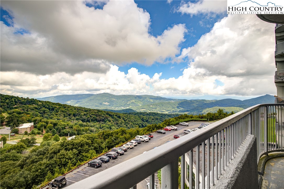 303 Sugar Top Drive, Unit 2407 Sugar Mountain, NC 28604 - Photo 16 of 36 a view of a city from a balcony