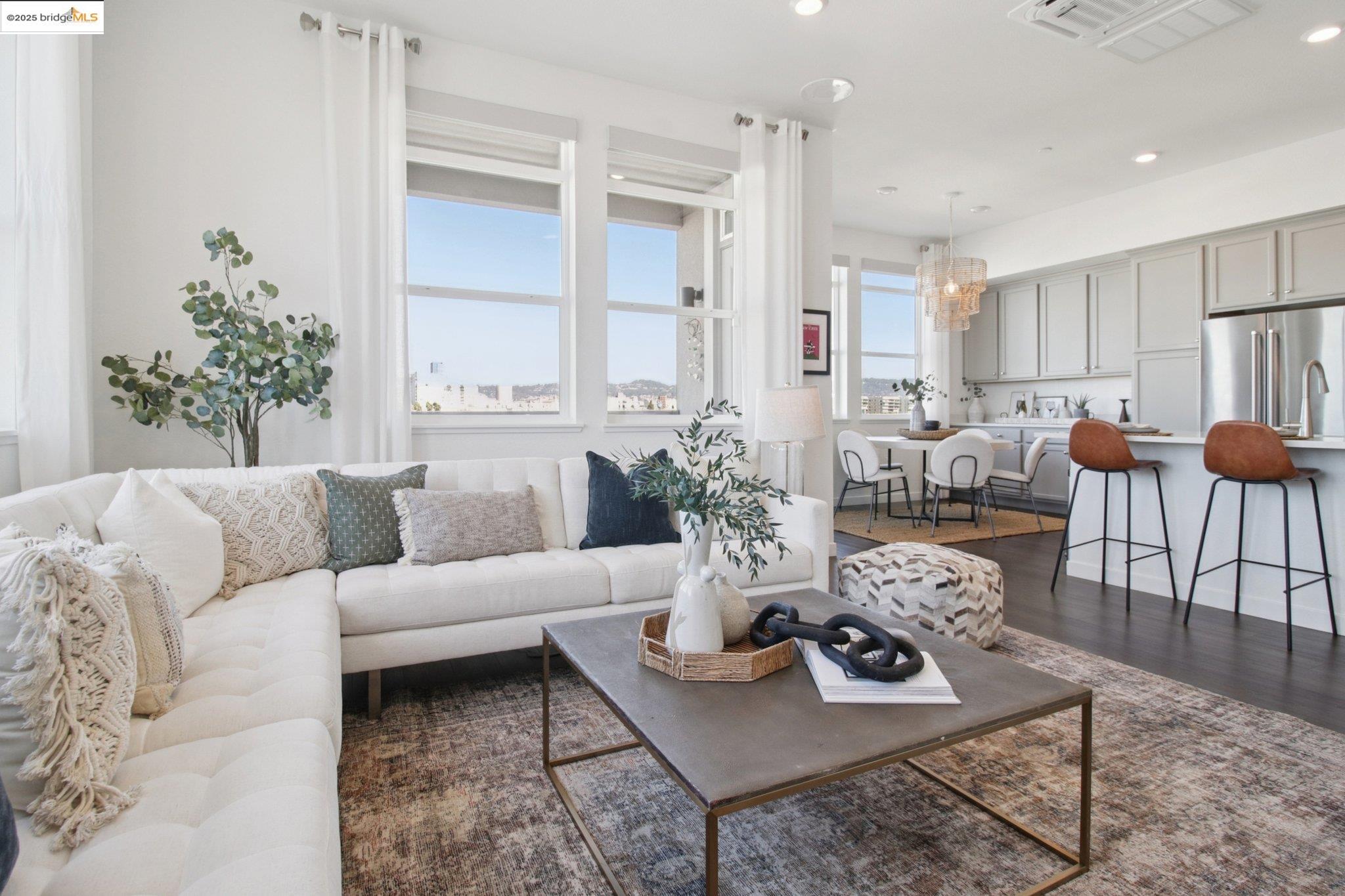 2878 5th Street Alameda, CA 94501 - Photo 7 of 56 a living room with furniture and a large window