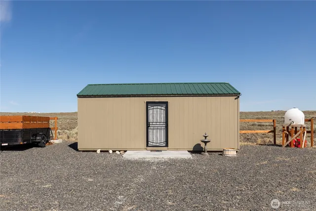 a view of car garage