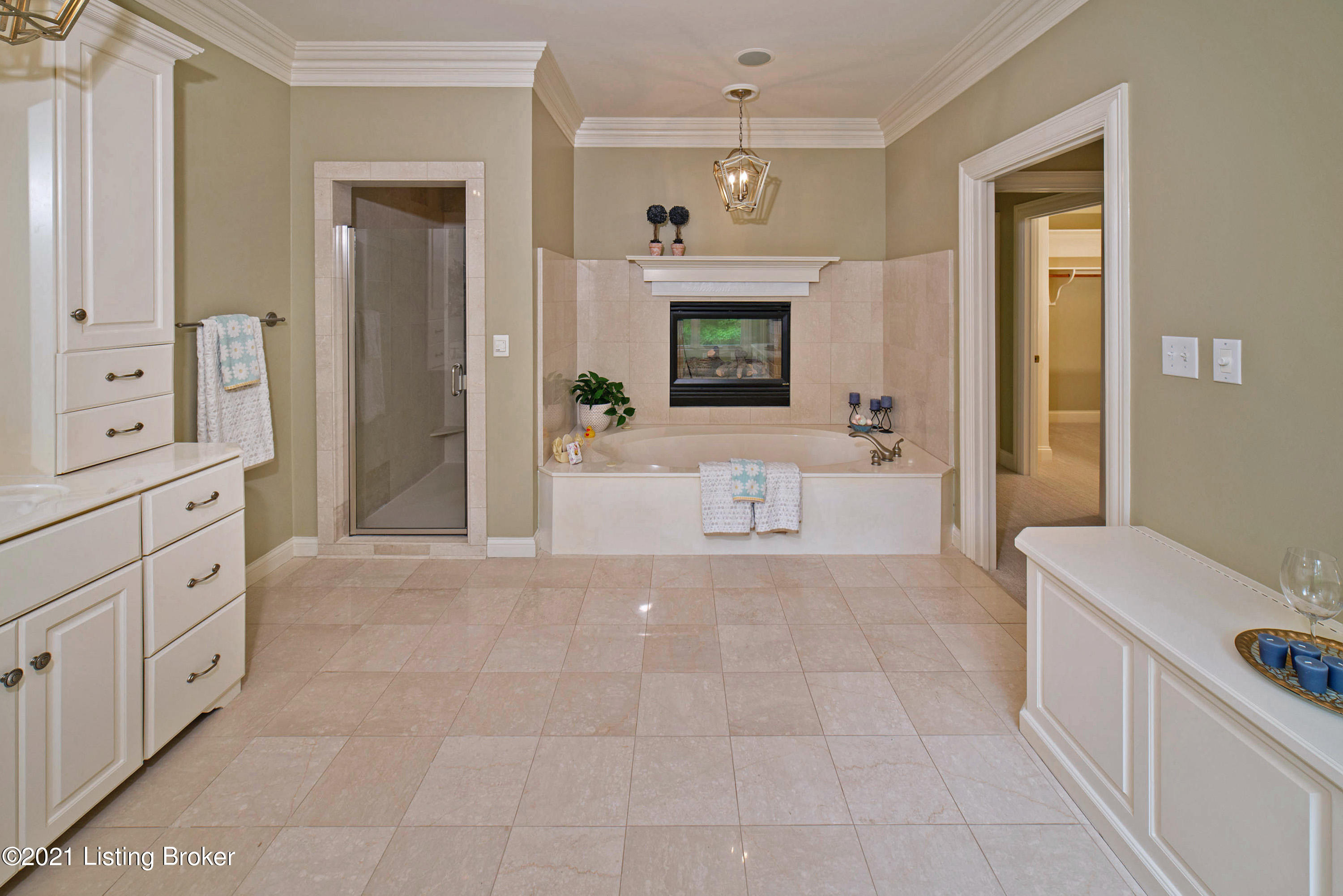 1306 Ridge Pointe Goshen, KY 40026 - Photo 66 of 111 Fireplace over Whirlpool Tub