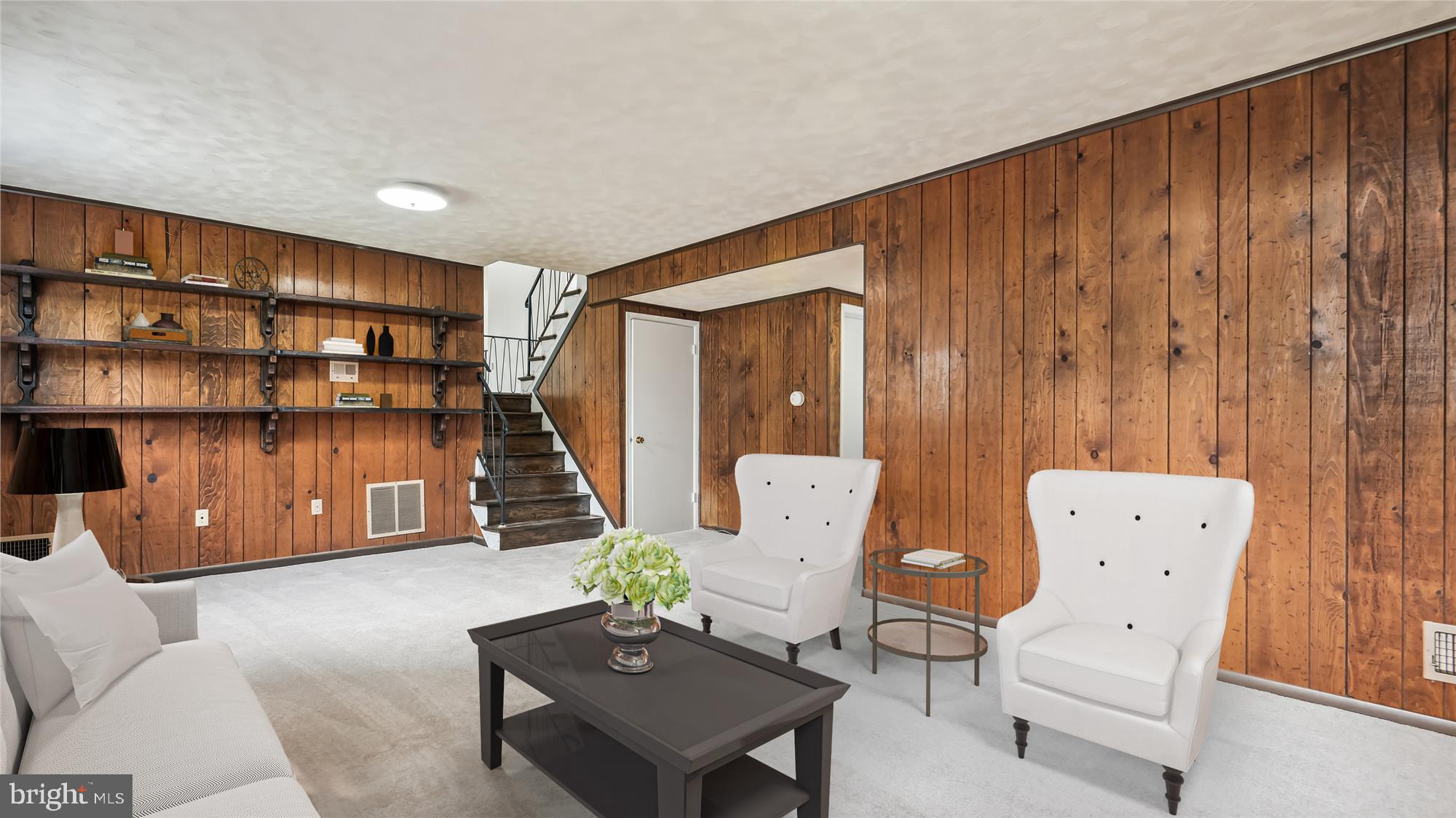 4404 Seminary Road Alexandria, VA 22304 - Photo 21 of 43 Lower level family room. New carpet just installed