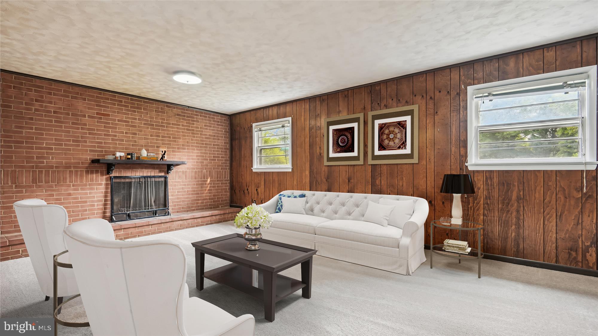 4404 Seminary Road Alexandria, VA 22304 - Photo 22 of 43 New carpet and wood burning fireplace