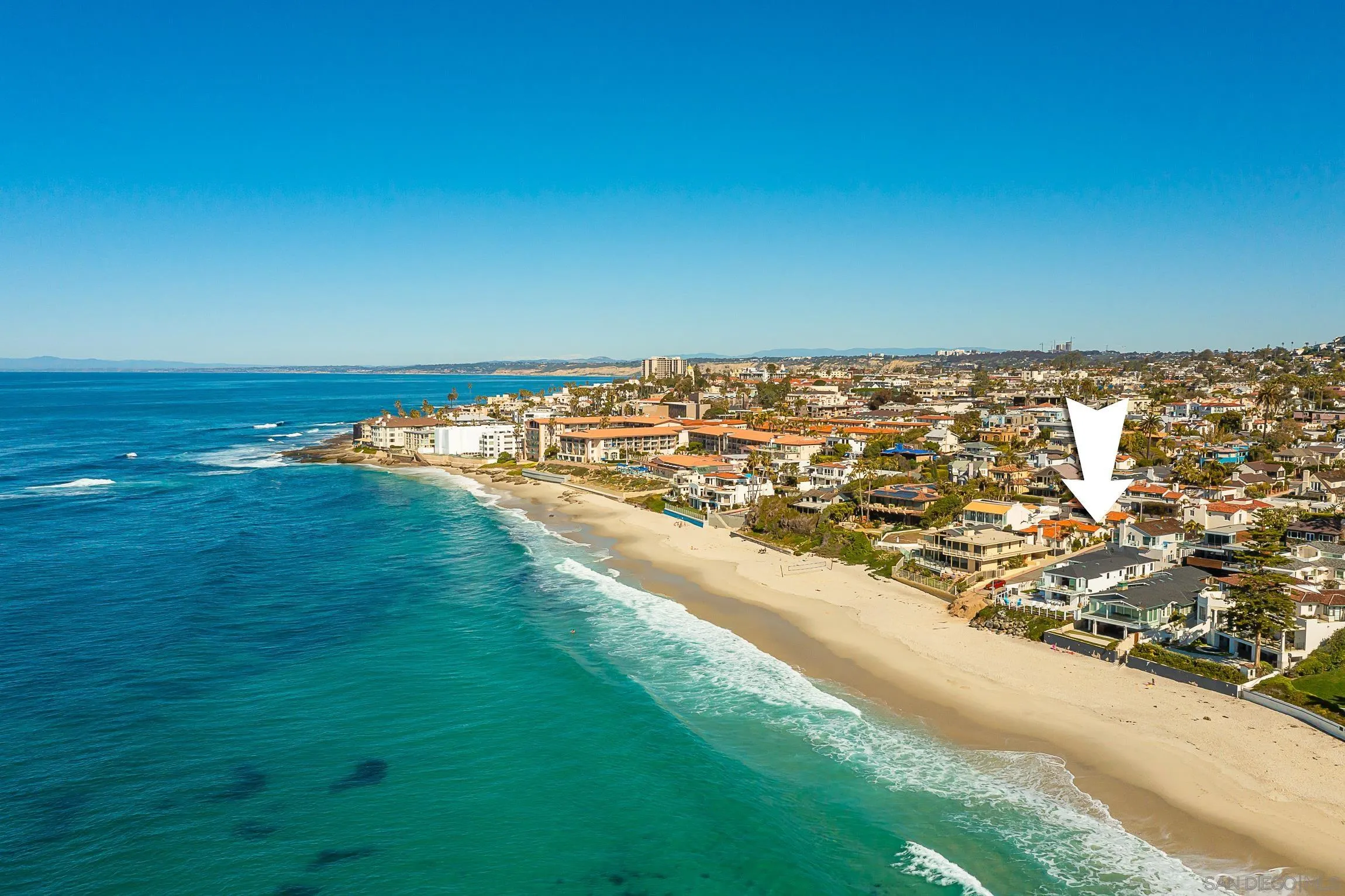 303 Sea Lane La Jolla, CA 92037 - Photo 60 of 61 an aerial view of residential houses with outdoor space