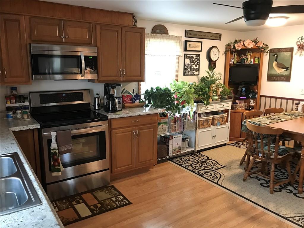 492 North Ben Franklin Road Indiana, PA 15701 - Photo 3 of 11 Spacious Eat in Kitchen with Stainless Steel Convection Oven
