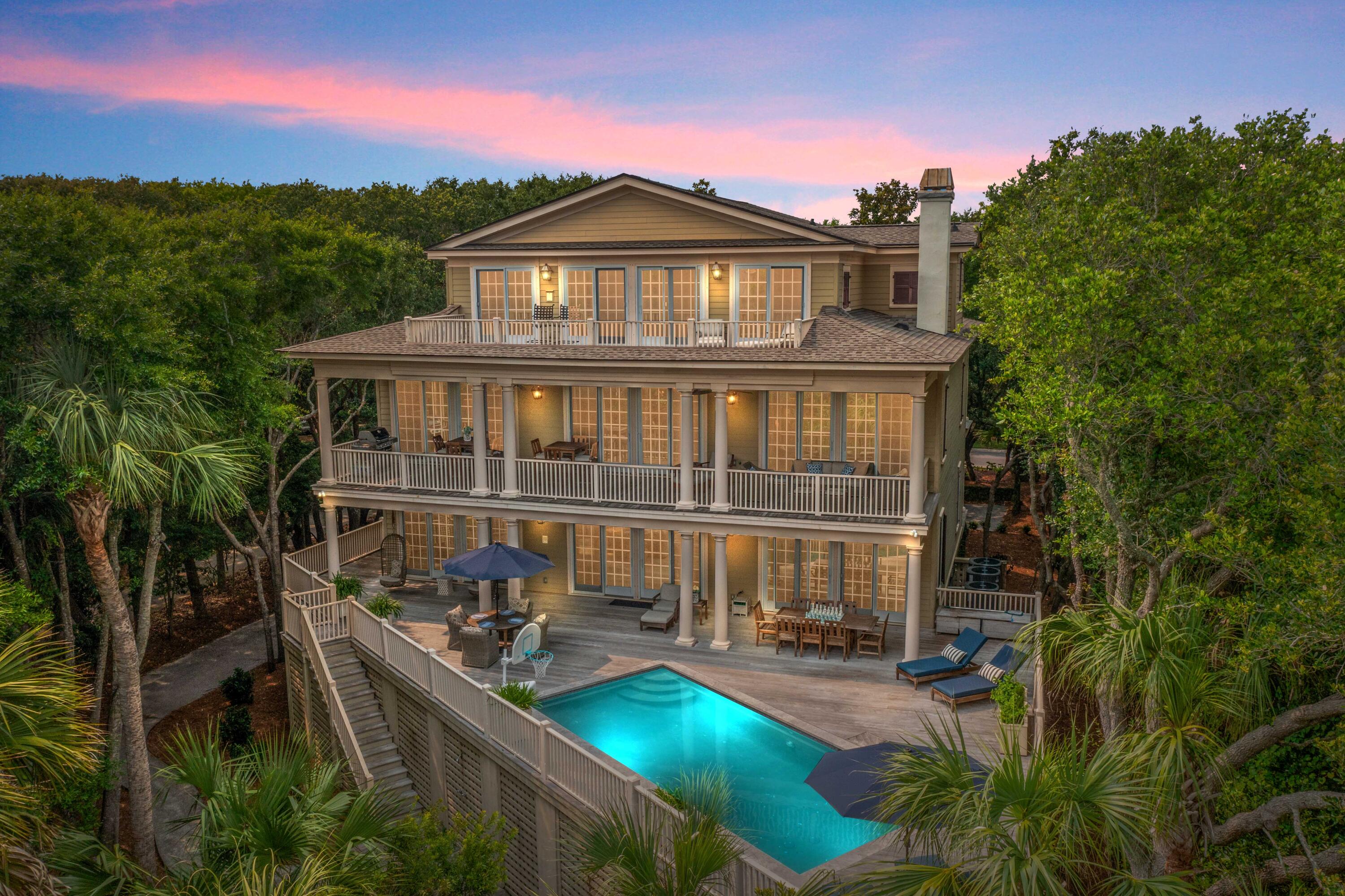 43 Surfsong Road Kiawah Island, SC 29455 - Photo 3 of 137 DJI_0351 twilight