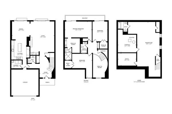 a picture of a floor plan