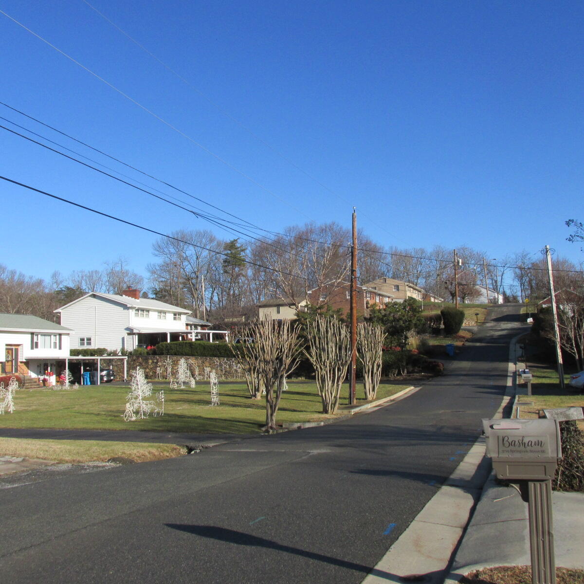 Extra wide street...