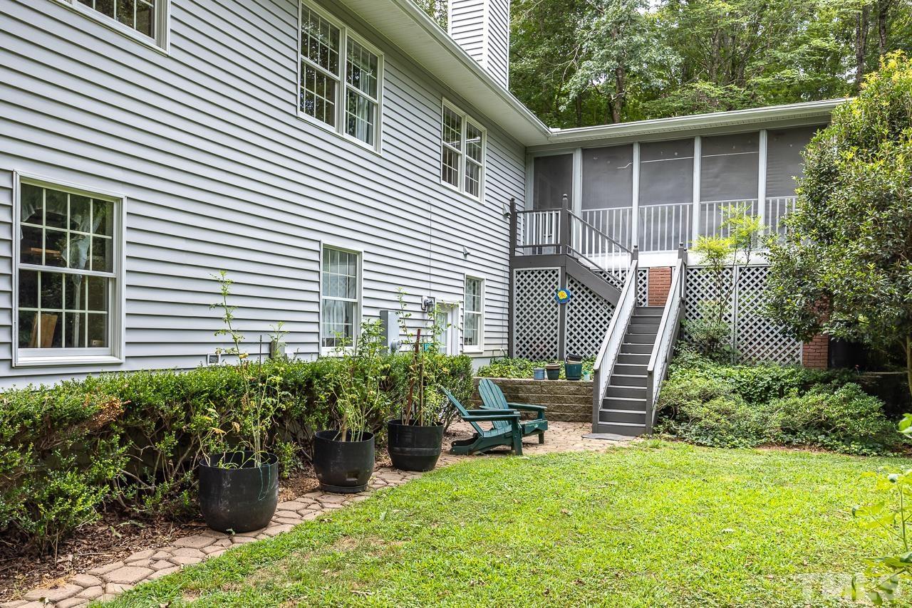 1008 Windstar Way Willow Spring, NC 27592 - Photo 31 of 51 a view of a house with backyard and sitting area