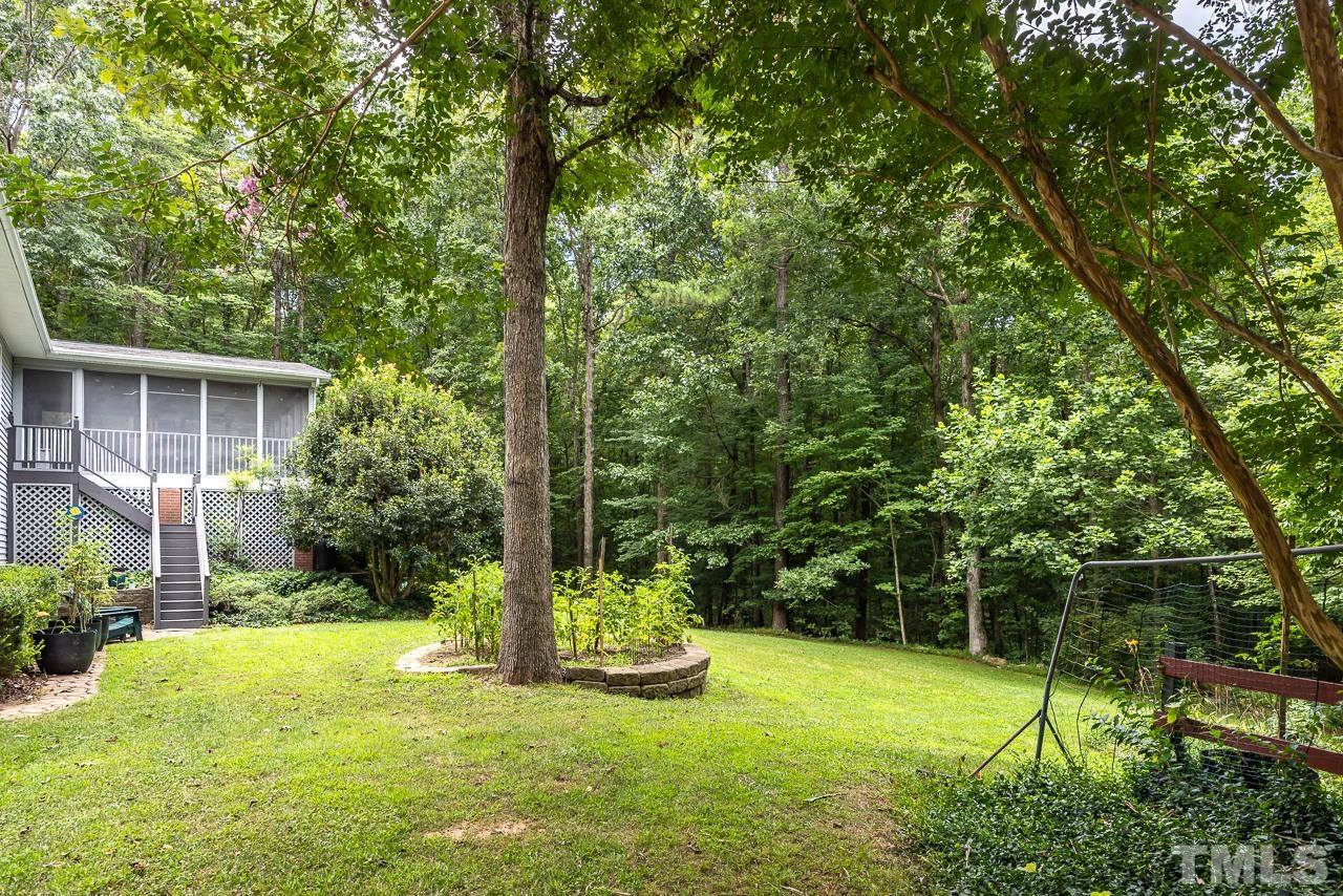 1008 Windstar Way Willow Spring, NC 27592 - Photo 37 of 51 a view of a backyard with basketball court