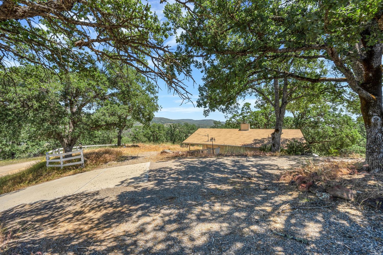 19511 Oak Haven Road Lower Lake, CA 95457 - Photo 24 of 39 a view of backyard with green space