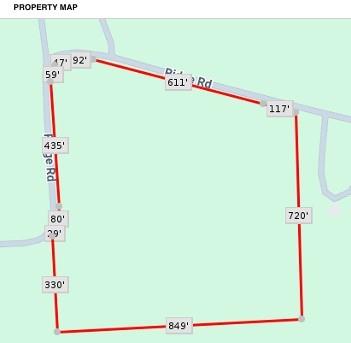 0 Ridge Road Butler, PA 16001 - Photo 8 of 8 Parcel map depicting estimated linear feet