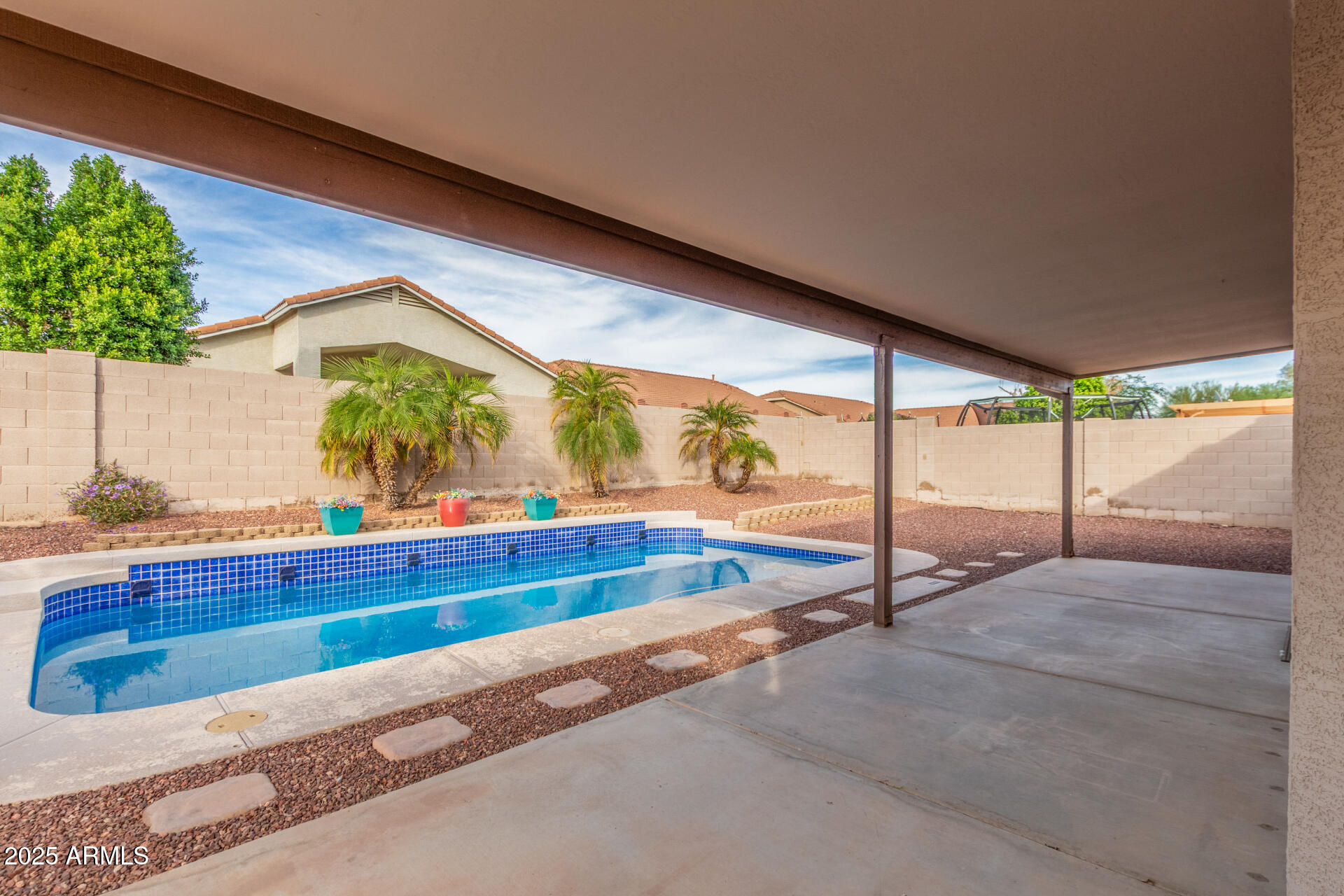 11232 East Dover Street Mesa, AZ 85207 - Photo 26 of 31 a view of swimming pool with a outdoor seating