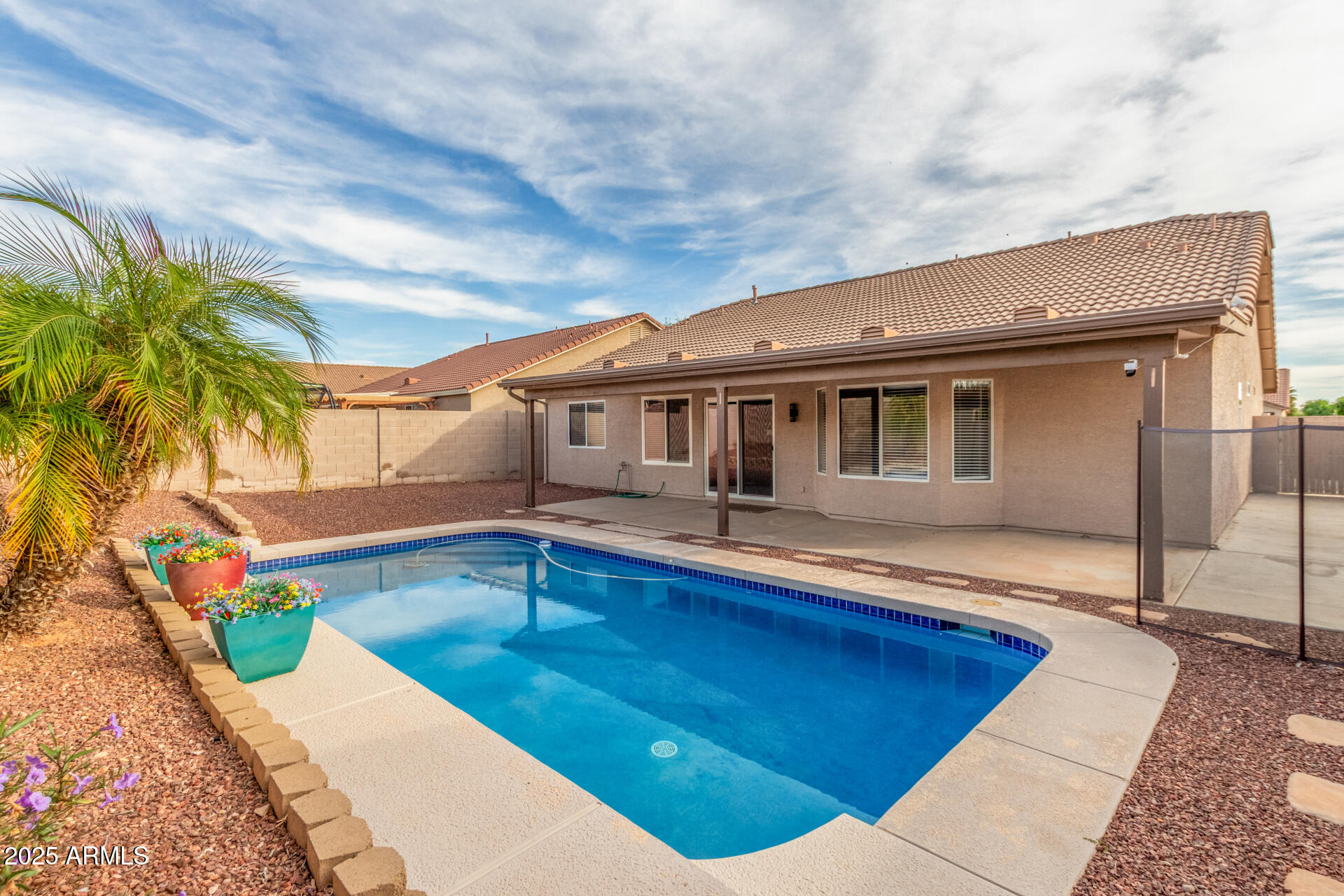 11232 East Dover Street Mesa, AZ 85207 - Photo 28 of 31 a front view of house with yard and outdoor seating