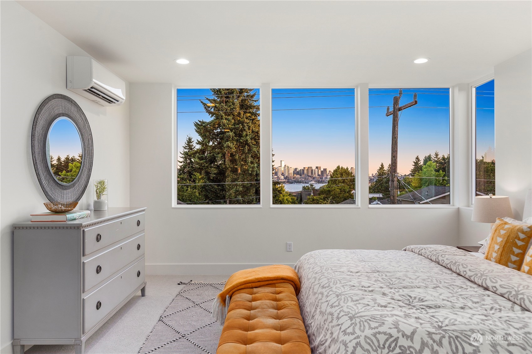 2308 North 38th Street Seattle, WA 98103 - Photo 20 of 40 a bedroom with a bed and a window
