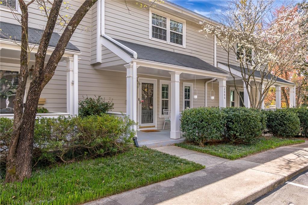 2666 Farmstead Road Smyrna, GA 30080 - Photo 1 of 1 front view of a house with a yard
