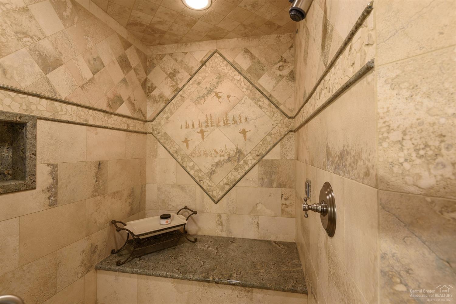 20190 Glen Vista Road Bend, OR 97703 - Photo 13 of 25 Just look at the gorgeous custom tile wo