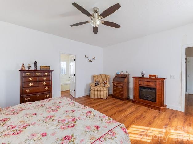 3131 Christie Road Hudson, NC 28638 - Photo 28 of 48 a bedroom with a bed and a dresser