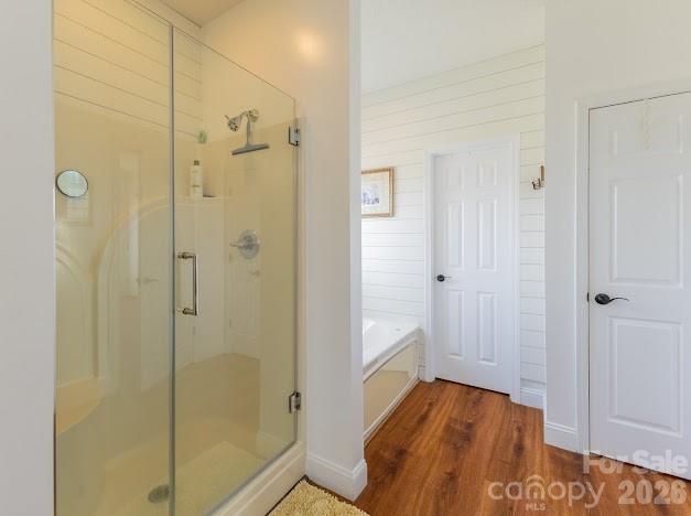 3131 Christie Road Hudson, NC 28638 - Photo 31 of 48 a bathroom with a bathtub and shower