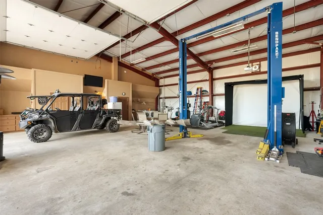 a view of gym equipment