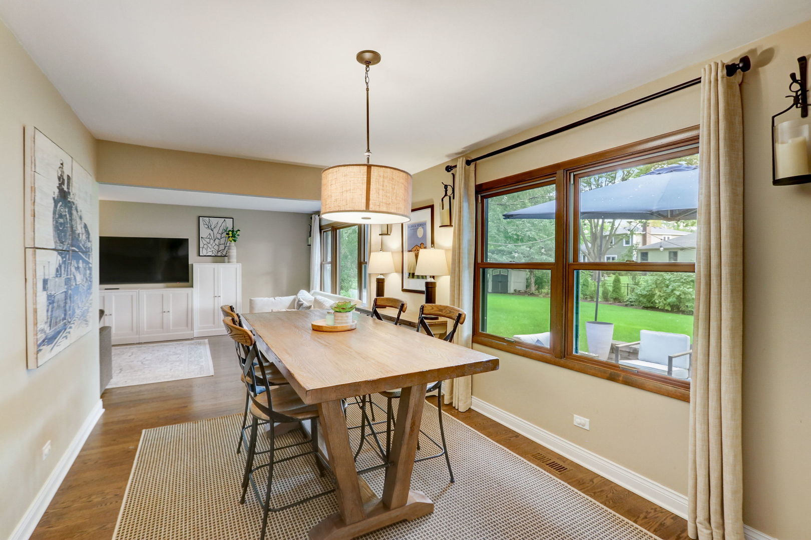 1514 Applegate Drive Naperville, IL 60565 - Photo 8 of 51 a view of a dining room with furniture window and outside view