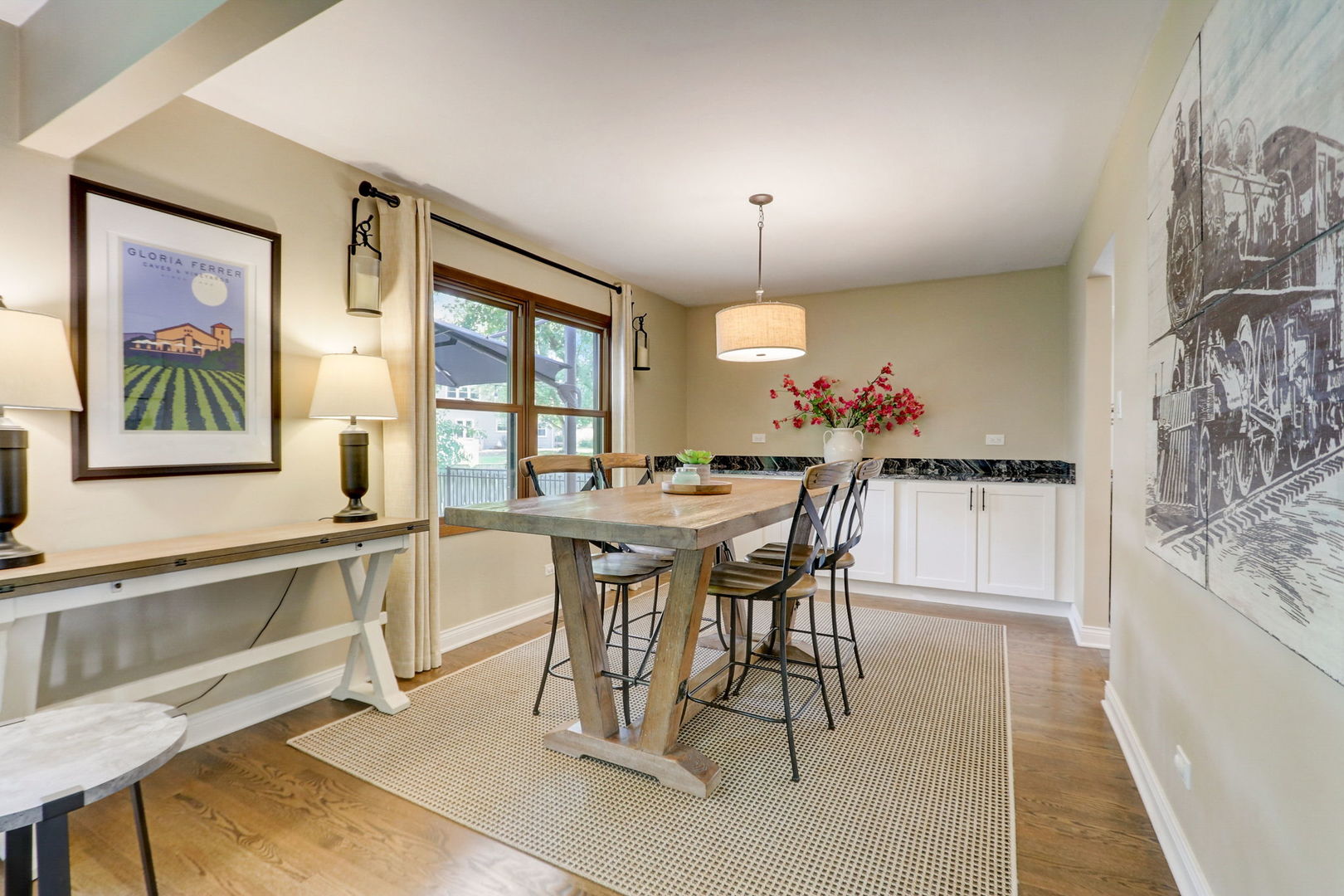 1514 Applegate Drive Naperville, IL 60565 - Photo 9 of 51 a view of a dining room with furniture and chandelier