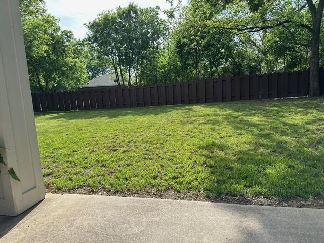 613 North Main Street Muenster, TX 76252 - Photo 22 of 24 a view of backyard with green space