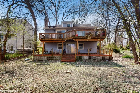 an aerial view of ocean residential house with outdoor space