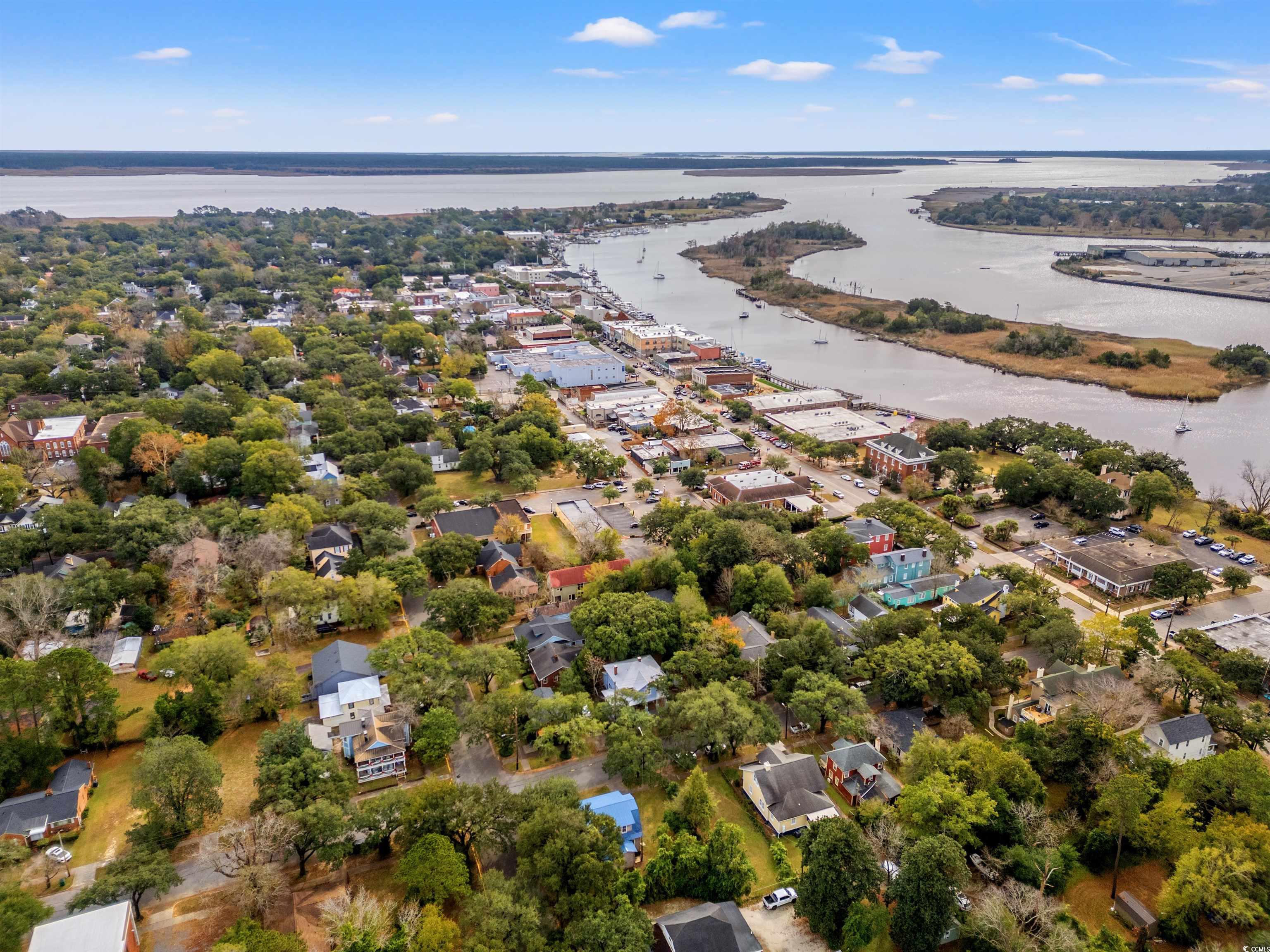 133 Wood Street Georgetown, SC 29440 - Photo 24 of 37 Bird's eye view of a nearby body of water