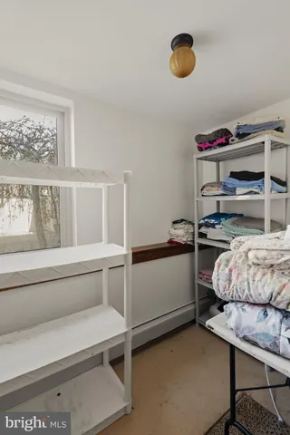 a view of a yard with trees