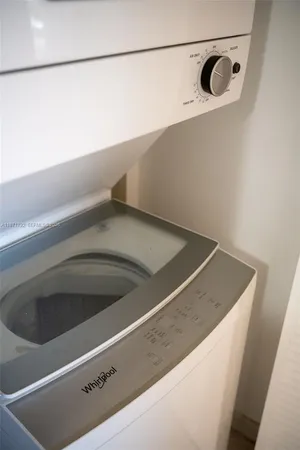 a view of utility room with washer and dryer